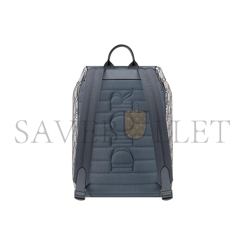 DIOR OBLIQUE GRAINED NUFF LEATHER BACKPACK 1ADBA200YKS_H12E (40*26.5*15cm)